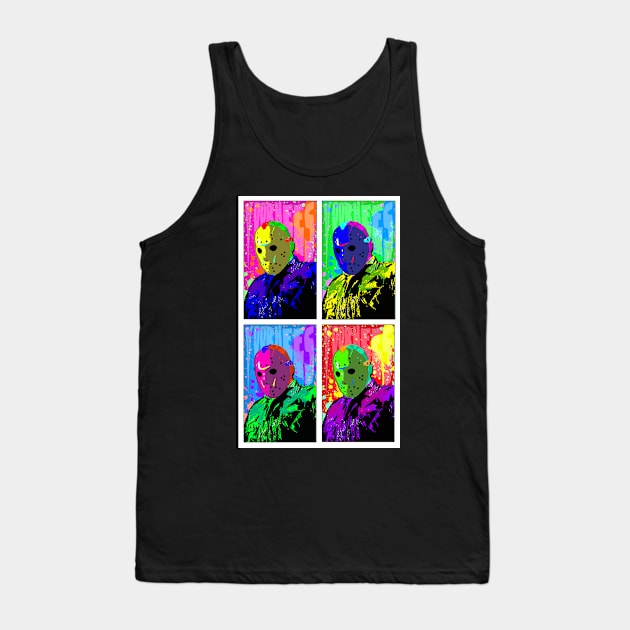 Psychadelic Voorhees Full Tank Top by crowjandesigns